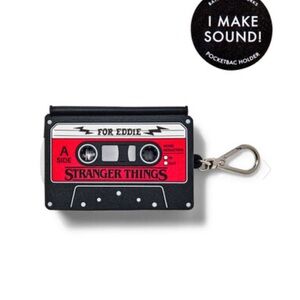 Sound-Making Stranger Things Cassette Tape Pocketback Holder